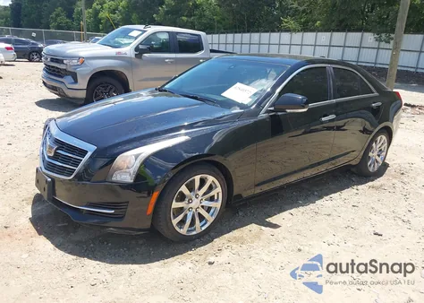 2017 Cadillac Ats Luxury из США, поврежденный, VIN 1G6AB5RX8H0119392